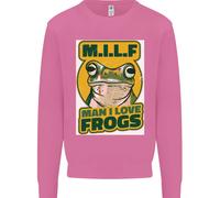 MILF Uomo Che Amo Le Rane Felpa Maglione