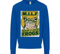 MILF Uomo Che Amo Le Rane Felpa Maglione