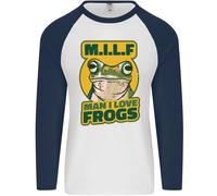 Milf Uomo i Love Rane Uomo L/S Baseball T-Shirt