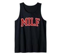 Milf Varsity Atletico Sport Stile Mamma Madre Canotta