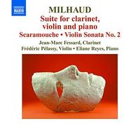 Darius Milhaud Darius Milhaud: Suite for Clarinet, Violin and Piano/... (CD)