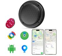 MiLi 3M Tag tracker adesivo, dispositivo di localizzazione Bluetooth da applicare, compatibile con l’app Dov’è di Apple e Google Funzioni Trova App, localizzatore per sci, bici, skateboard