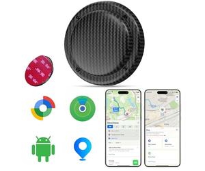 MiLi 3M Tag tracker adesivo, dispositivo di localizzazione Bluetooth da applicare, compatibile con l’app Dov’è di Apple e Google Funzioni Trova App, localizzatore per sci, bici, skateboard