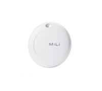 MiLi MiTag Duo Bianco Localizzatore Tracker Bluetooth con Apple e Google