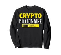 Miliardario di criptovaluta Che Carica Il Regalo di criptova Felpa