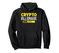 Miliardario di criptovaluta Che Carica Il Regalo di criptova Felpa con Cappuccio