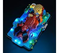 Mililier Set di illuminazione a LED compatibile con Lego 21366 Set di lontre marine galleggianti, kit di luci fai da te per modello Lego 21366 (set da costruzione non inclusi)