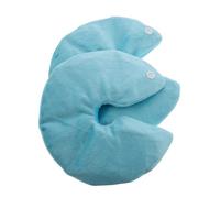 Milisten 1 Paio adesivi per coppette assorbilatte essenziali per l'assistenza infermieristica trattamento del dolore ai gel morbido succhietto palline Sky-Blue