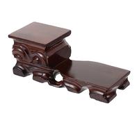 Milisten 1 Pz Base per Pallet in Legno Massello Piedistallo per Espositore in Legno per Decorazioni Alzata per Decorazioni Alzate per Decorazioni Supporto in Legno per Esposizione