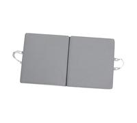 Milisten 1 Pz ginocchiere giardino morbida ginocchiera tappetino in ginocchio del bagno ginocchiera all'aperto ginocchio per l'esercizio fisico per lavori edili Neoprene Grigio