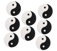 Milisten 1 Set Ammortizzatori Tennis Silicone Design Tai Chi Assorbimento per Racchette Tennis Comfort E Controllo Accessori Professionali 8