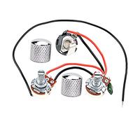 Milisten 1 set Cablaggio Chitarra Elettrica con Potenziometri e Accessori Rame Facile Sostituzione per Design Elegante e Resistente