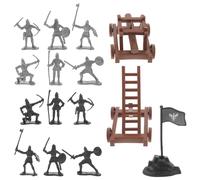 Milisten 1 set Miniature Soldatini Figurine per Decorazioni e Progetti Scolastici Figure Umani Resistenti per Ed Esterno per