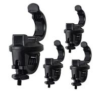 Milisten 1 Set per Torcia Bici per Manubrio Clip per Torcia E Accessori per Biciclette Design Slittamento E Shock Facile Installare 4