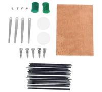 Milisten 1 Set Sacca di riparazione di sassofoni sughero per riparazione strumenti tappo di sax kit di riparazione dello strumento musicale morsetto per sax metallo