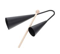 Milisten 1 set Strumenti Musicali per Strumento Percussione Doppio Tromba con Campane Due Toni Educativo Musicale per Sviluppo e Divertimento