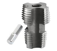 Milisten 1 Set Strumenti per Filettare PVC Elettrico Accessorio Manuale per Trapano Utensile Versatile per Filettatura Bave per Tubazioni Ppr e PVC