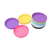 Milisten 1 Set Vassoi Sottovaso per Piante Plastica Sottopiatti Resistenti Esterno Colori Misti per Fioriere E Piantine da Ed Esterno 25 Pezzi