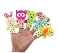 Milisten 10 pezzi Marionette Dito Animali Morbidi per Giocattoli Peluche Interattivi per Racconti e Gioco Educativo Adatti Piccoli e Asilo Regalo Creativo