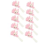 Milisten 10pezzi Batacchio Mano in Plastica Campanelli Mano Colorati Per Feste Oggetti Per Celebrazioni Batacchi Per Eventi Campanelli Per Festival