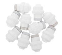 Milisten 10pezzi Portalampada Sospensione Base Lampadina Ceramica Alta Temperatura Facile Installazione Per Uso Domestico e Ufficio Design Vintage e Pratico Compatibile Con Lampadine Led