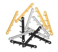 Milisten 12Pezzi Ganci Adesivi Miniature per Decorazioni da Te da Ganci per Case Progetti Artigianali Facili da Installare per Scene