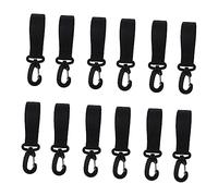 Milisten 12pezzi Ganci Per Passeggino Portaborse Per Pannolini Ganci Per Sedie Rotelle Per Carrozzine Per Moto Aumentano Lo Spazio Di Archiviazione