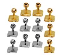 Milisten 12pezzi Mini Cartellini Prezzo Lega Per Decorazioni Di Case Delle Bambole Accessori Per Miniature Etichette Per Micro Paesaggi e Sculture