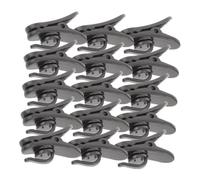 Milisten 15pezzi Clip Per Microfono in Plastica Per Gestire Filo Del Microfono e Cavo Degli Auricolari Supporto Per Cuffie Clip Per Abbigliamento Adatto Per Conferenze e Registrazione
