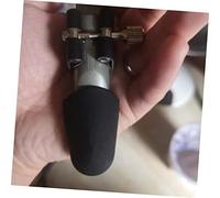 Milisten 1pezzi Copertura Protettiva Per Bocchino Sassofono Nero Accessorio Durevole e Liscia Per Bocchino Sax Tenore e Basso Strumento Professionale Senza Odore Adatto Musicisti e Principi