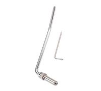Milisten 1pezzi Double Thread Vibrato Arm Per Chitarra Elettrica Accessorio Metallo Resistente e Pratico Per Bridge Tremolo Compatibile Con Diversi Modelli Di Chitarra Facile Da Installare