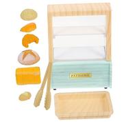 Milisten 1set Miniatura Espositore Per Torte e Dolci Armadietto Da Gioco Per Bambole Decorazione Casa Delle Bambole Con Design Realistico e Colori Brillanti