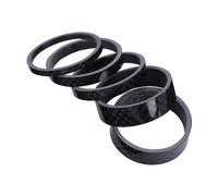 Milisten 1Set Spessori per Manubrio Carbonio per Bici Spessori per Forcella e Kit Gasket con Spessori