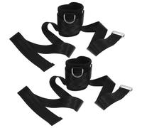 Milisten 2 Cavigliere Regolabili per Cavi Palestra Strap Professionali per Allenamento Gambe e Glutei Supporto Caviglia Pratico e Resistente per Esercizi Fitness