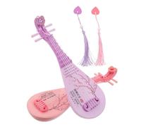 Milisten 2 Chinese Lute Toy For Early Music Development Realistic Pipa Model For Child-friendly Musical Instrument