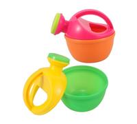 Milisten 2 Pezzi annaffiatoio giocattoli da spiaggia per secchio piccolo potere giocattolo per annaffiare il bagno Wiring Can per i Giochi per il bagno per plastica