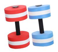 Milisten 2 Pezzi Aquatic Dumbbells in EVA For Water Workouts Floating Resistance Weights For Pool Fitness And Full-body Water Aerobics Training