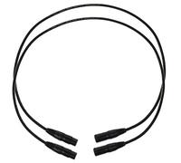 Milisten 2 pezzi Cavo Microfono Xlr Maschio Connettori Pin per Audio Professionale per Microfoni Amplificatori e Video Camera