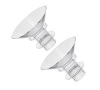 Milisten 2 Pezzi Convertitore Per Pompa Del Tiralatte Parti Di Inserti Indossabili Comodi Inserti Flangiati Kit Inserti Flangia Inserto Flangia in Silicone Gel Di Silice