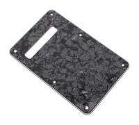 Milisten 2 Pezzi Copertura Posteriore per Chitarra Elettrica Piastra in Plastica Arrotondato Protezione Cavità Tremolo con Viti Sostituzione Custodia Barra Truss Rod