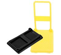 Milisten 2 Pezzi Mini Passeggino Carrellino Mini Modelli Di Carrelli a Piattaforma Mini Carrello a Piattaforma Giocattoli Carrello Piatto Mini Casa Mini Roba Mini Cose Plastica