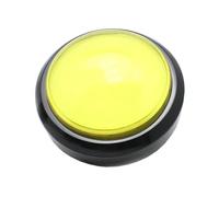 Milisten 2 pezzi Pulsante Risponditore Elettronico da Gioco con LED e Doppio Interruttore Senza Batteria Strumento per Party e Quiz Pulsante per Giochi Educativi e Colore Casuale