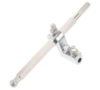 Milisten 2 Pezzi Supporto Beater Doppio Cassa Batteria con Braccio Collegamento Regolabile per Strumenti Percussione Installazione Facile e Movimento Fluido Ricambio Testa Battente