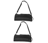 Milisten 2 Pezzi Termica Multifunzionale per Bevande Golf Contenitore Portatile per Isolamento Oxford per Attività Capacità per Lattine e Bottiglie Design Tracolla