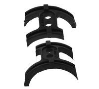 Milisten 2 Pz della Ciclabile Copertura del Cambio della Bici Movimento Centrale Bici da Corsa Guide per Cavi per Bici da Strada Staffe Guida Cavi Bici Black Plastica