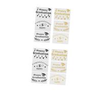 Milisten 2 Set Adesivi Trasparenti Per Palloncini Per Set Stickers Creativi Per Decorazioni Feste Autoadesivi Per 6 * 2