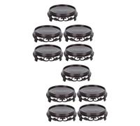 Milisten 2 Set Base Decorativa per Vasi da Pz per Bonsai E Decorativi Leggero E Facile da per Regali E 5 Pezzi * 2