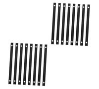 Milisten 2 Set Cinghie per Nylon da Cinghie per Stabilizzazione E Picchettamento Piantine Resistenti E Facili da Installare 8 Pezzi*2