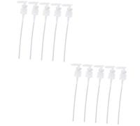 Milisten 2 Set Pompa Dispenser Per Bottiglie Ugelli Per Make Up Adatti E Materiale Resistente E Ergonomico Sostituzione Facile Per Bottiglie Spray E Make Up 10 Pezzi*2