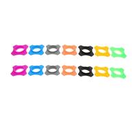 Milisten 20pezzi Microfono Portatile Rotante Silicone Anello Per Microfono Wireless Asta Anello Protezione Scivolo Utilizzo Lungo Ktv Feste Canti Famiglia